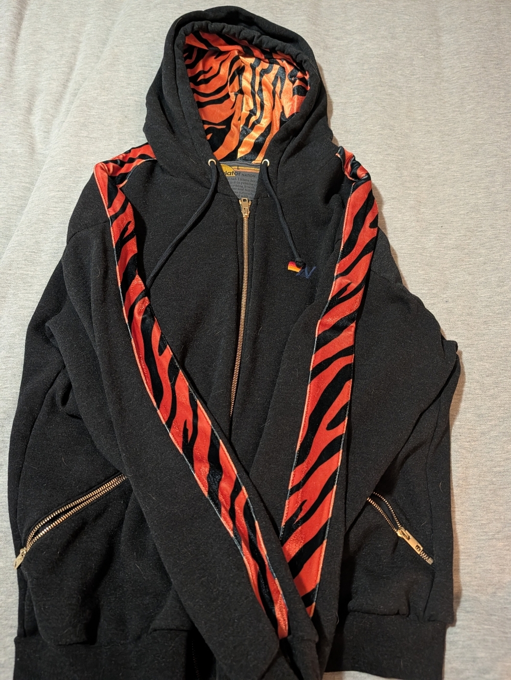 Aviator Nation Velvet Striped Tiger Set - Picture 4 of 5